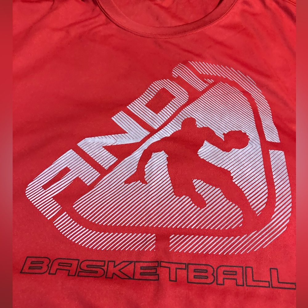 Men’s AND1 Red Basketball Tee